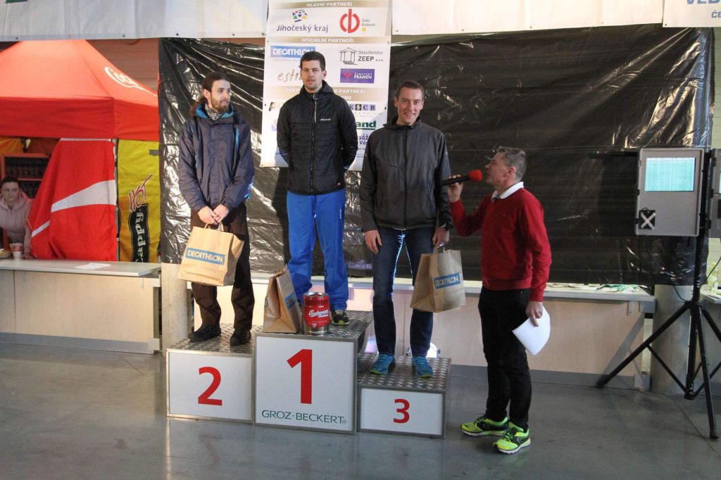 Vyhlášení závodu.