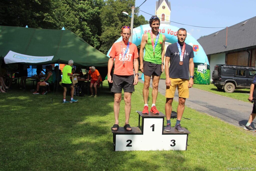 Vyhlášení mojí kategorie 40-44 let.