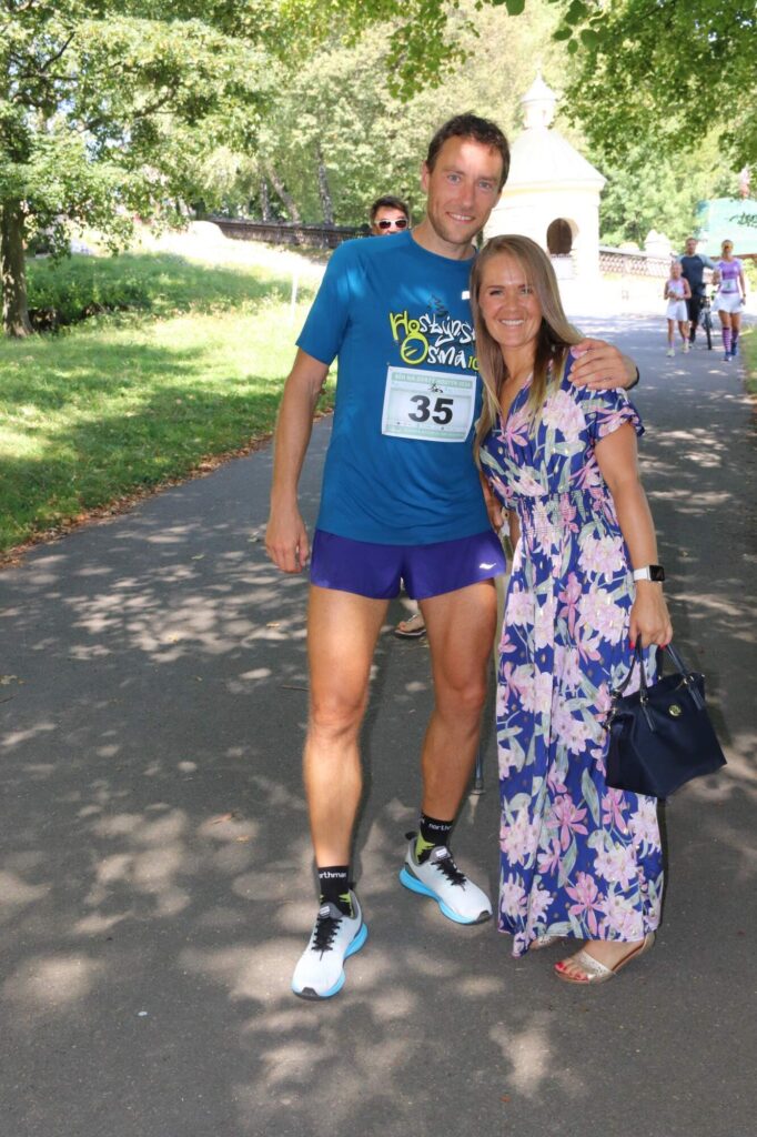 S Baruškou v cíli.