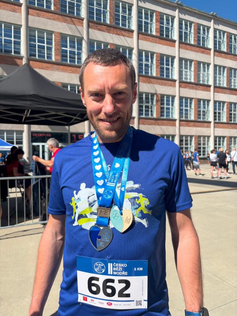 Po vyhlášení s krásnými medailemi.